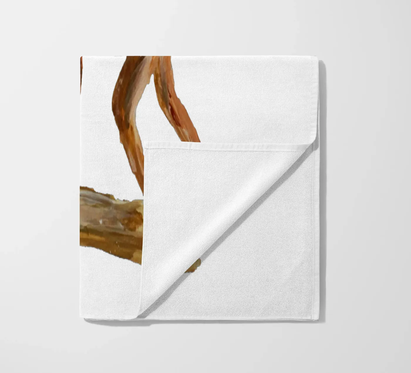 Monkey strandhanddoek van Femke Zwaan