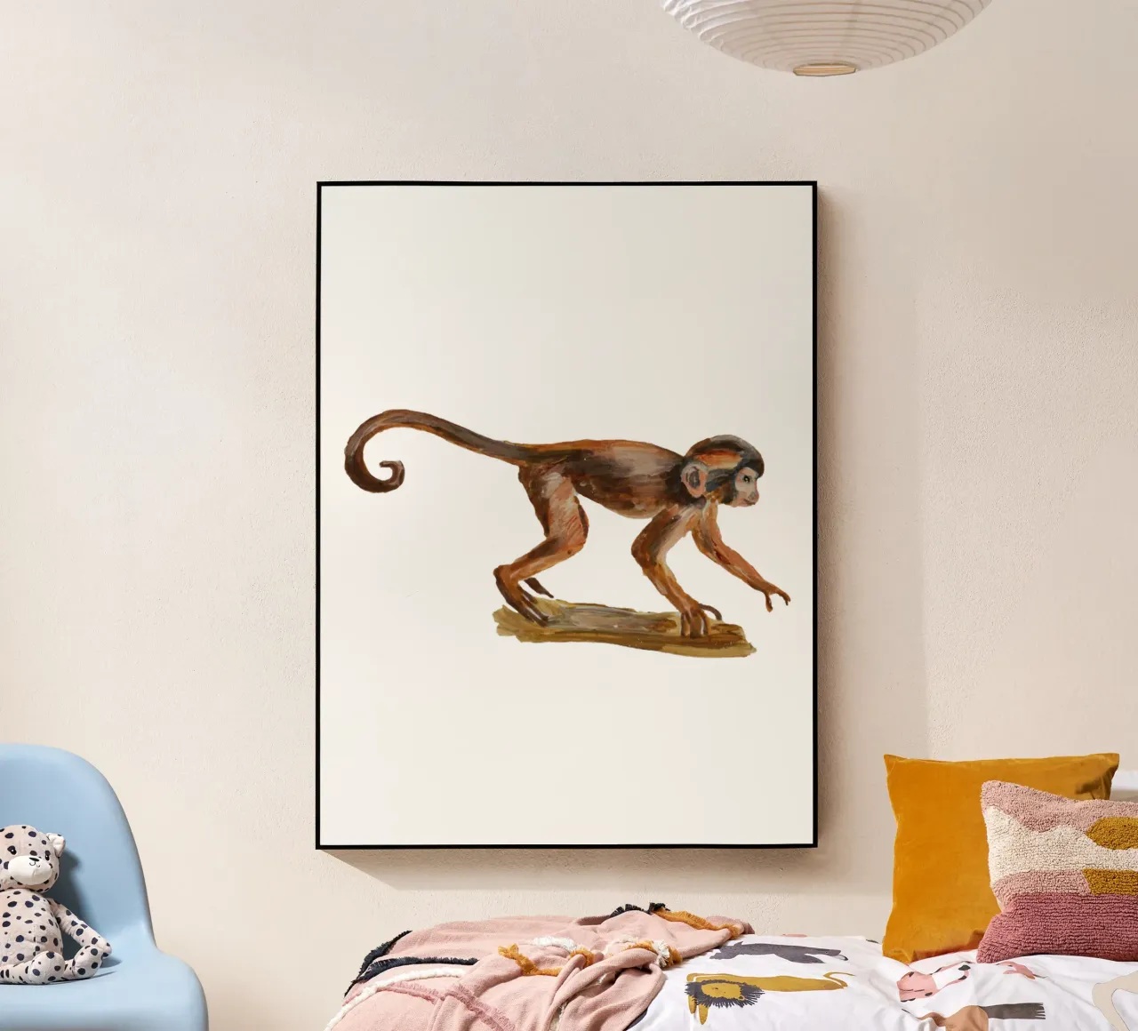 Monkey plexiglas de Femke Zwaan