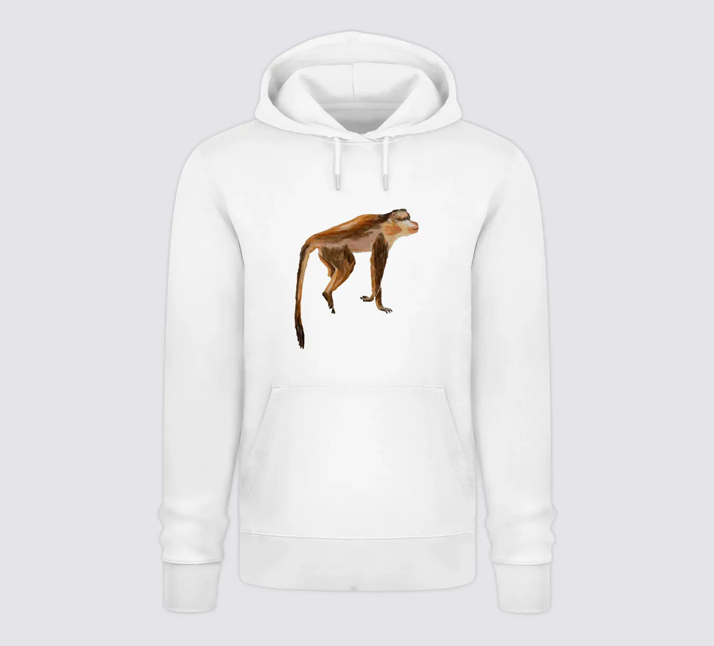Monkey hoodie by Femke Zwaan
