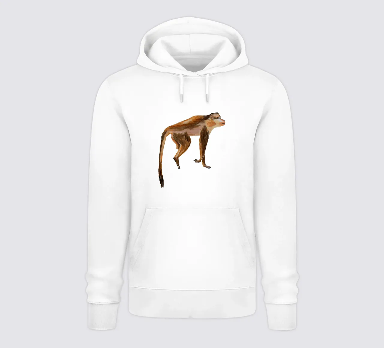 Monkey felpa con cappuccio da Femke Zwaan