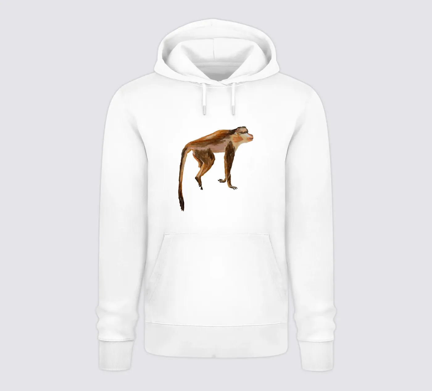 Monkey hoodie by Femke Zwaan