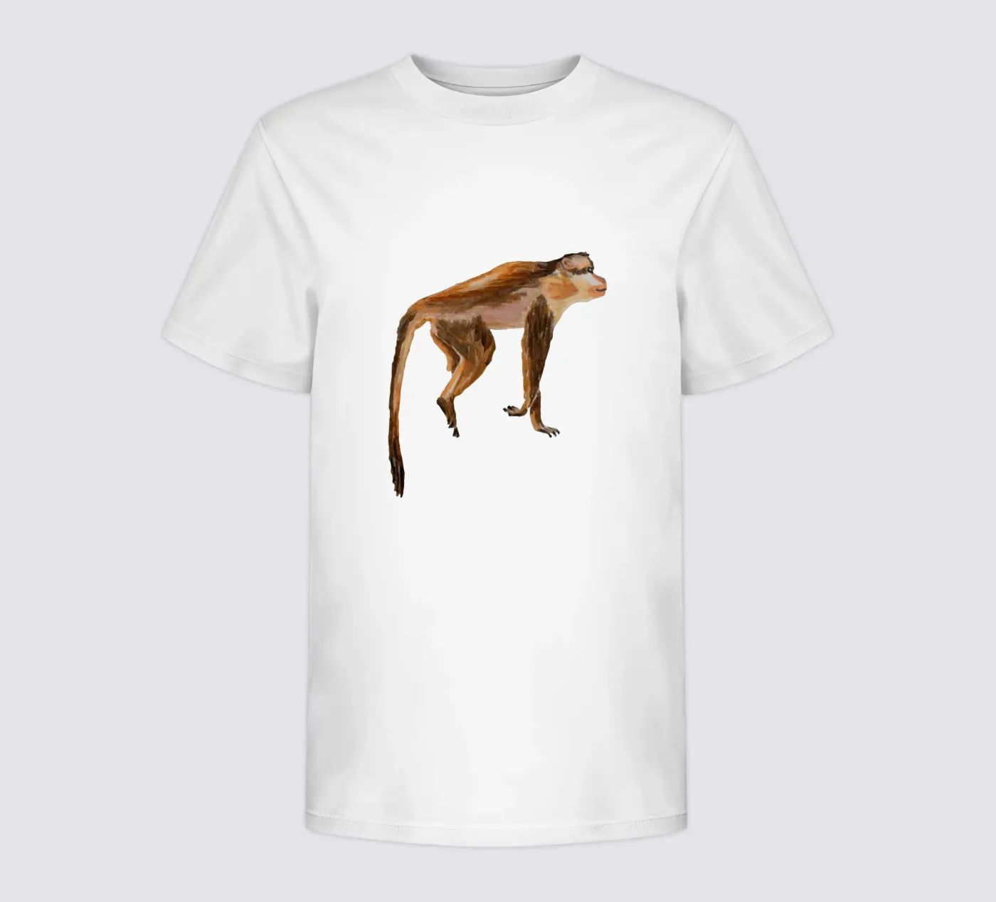 Monkey kids t-shirt by Femke Zwaan