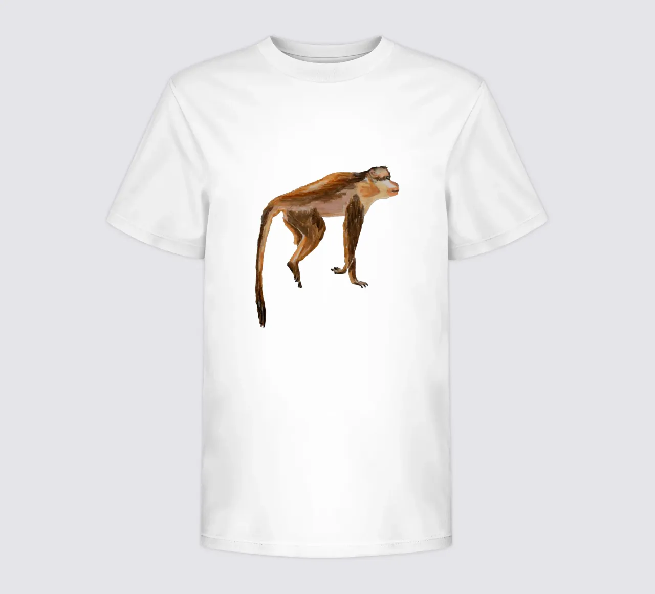 Monkey t-shirt bambini da Femke Zwaan