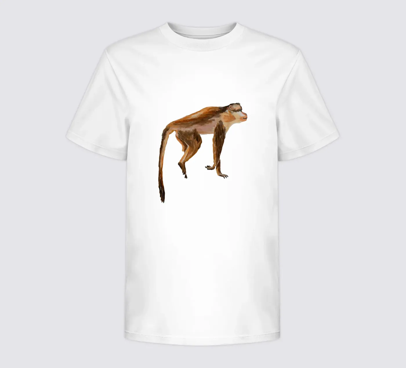 Monkey kids t-shirt by Femke Zwaan