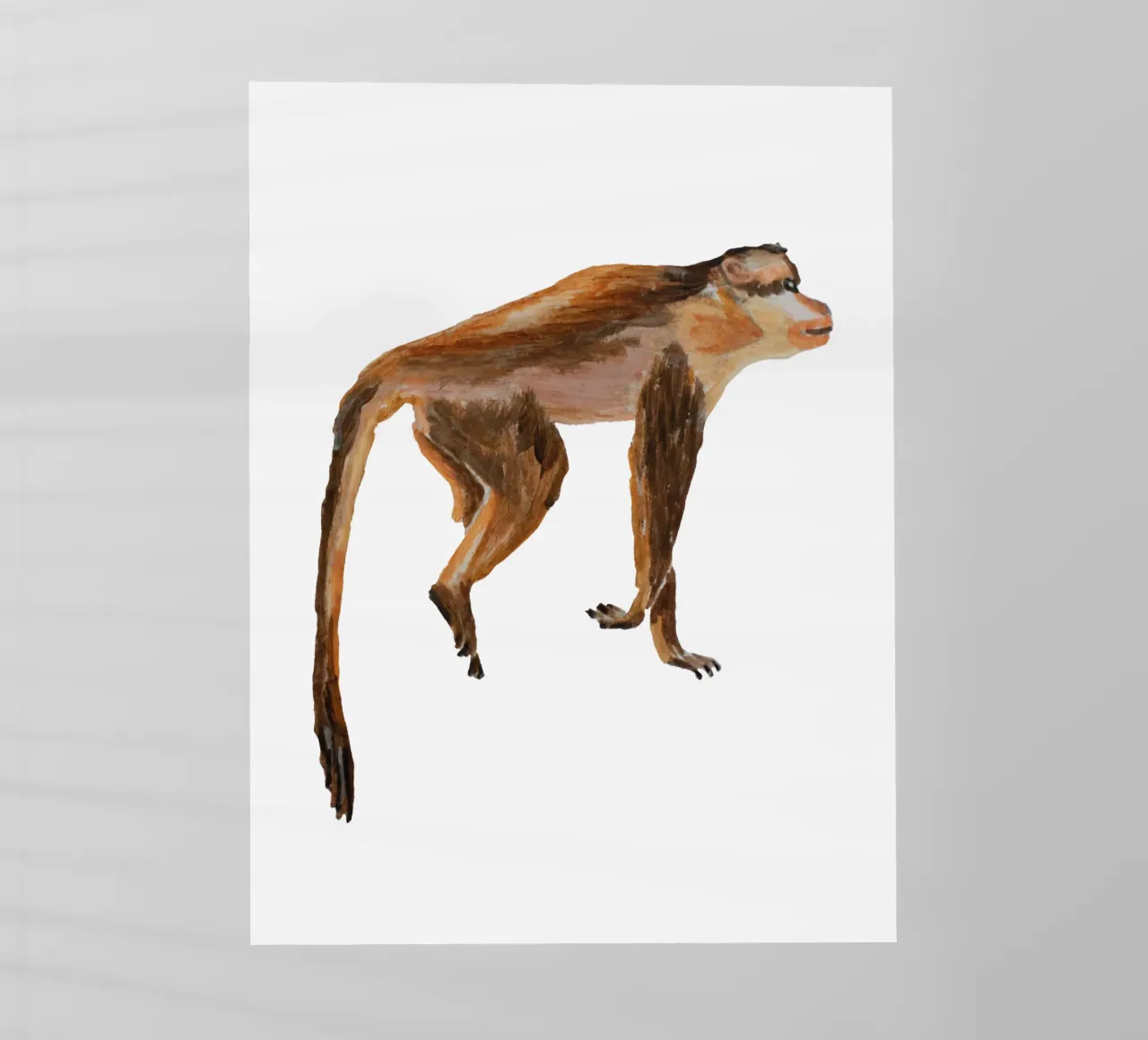 Monkey pellicola backlit da Femke Zwaan