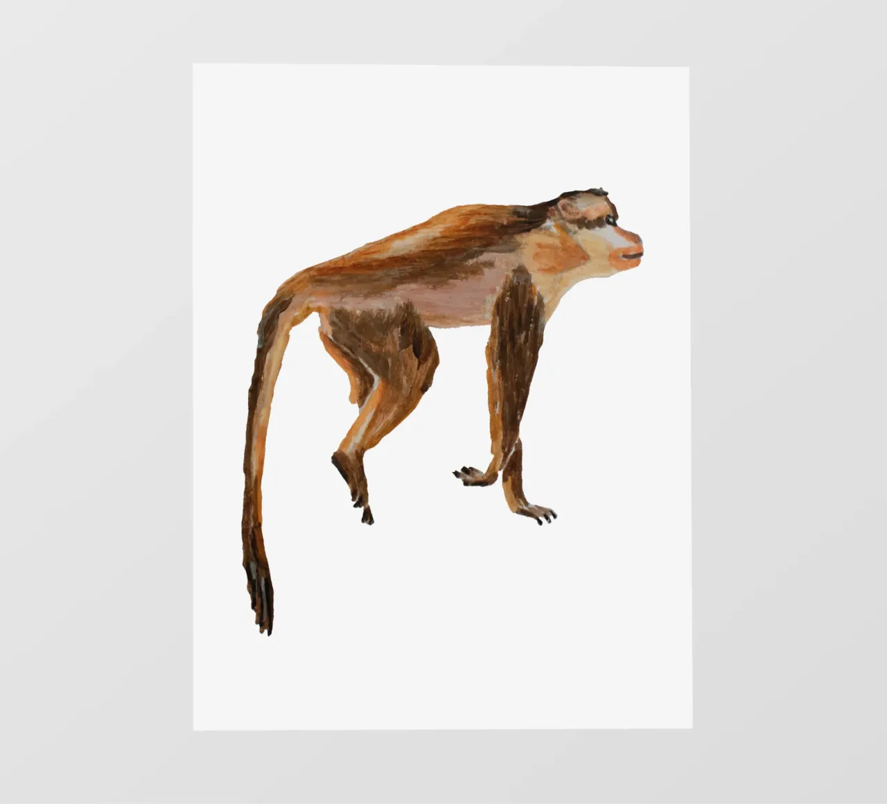 Monkey pellicola backlit da Femke Zwaan