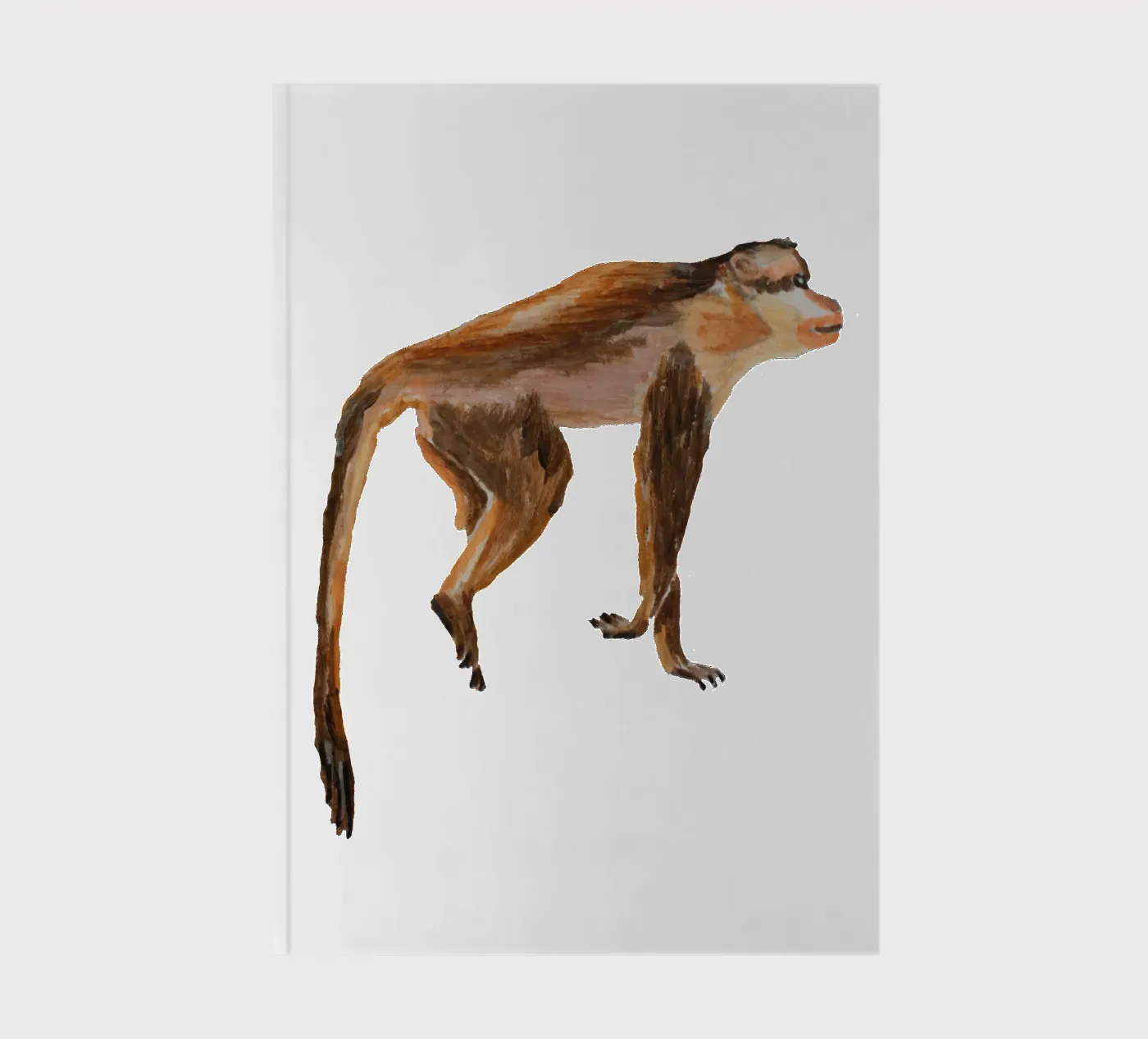 Monkey notebook by Femke Zwaan