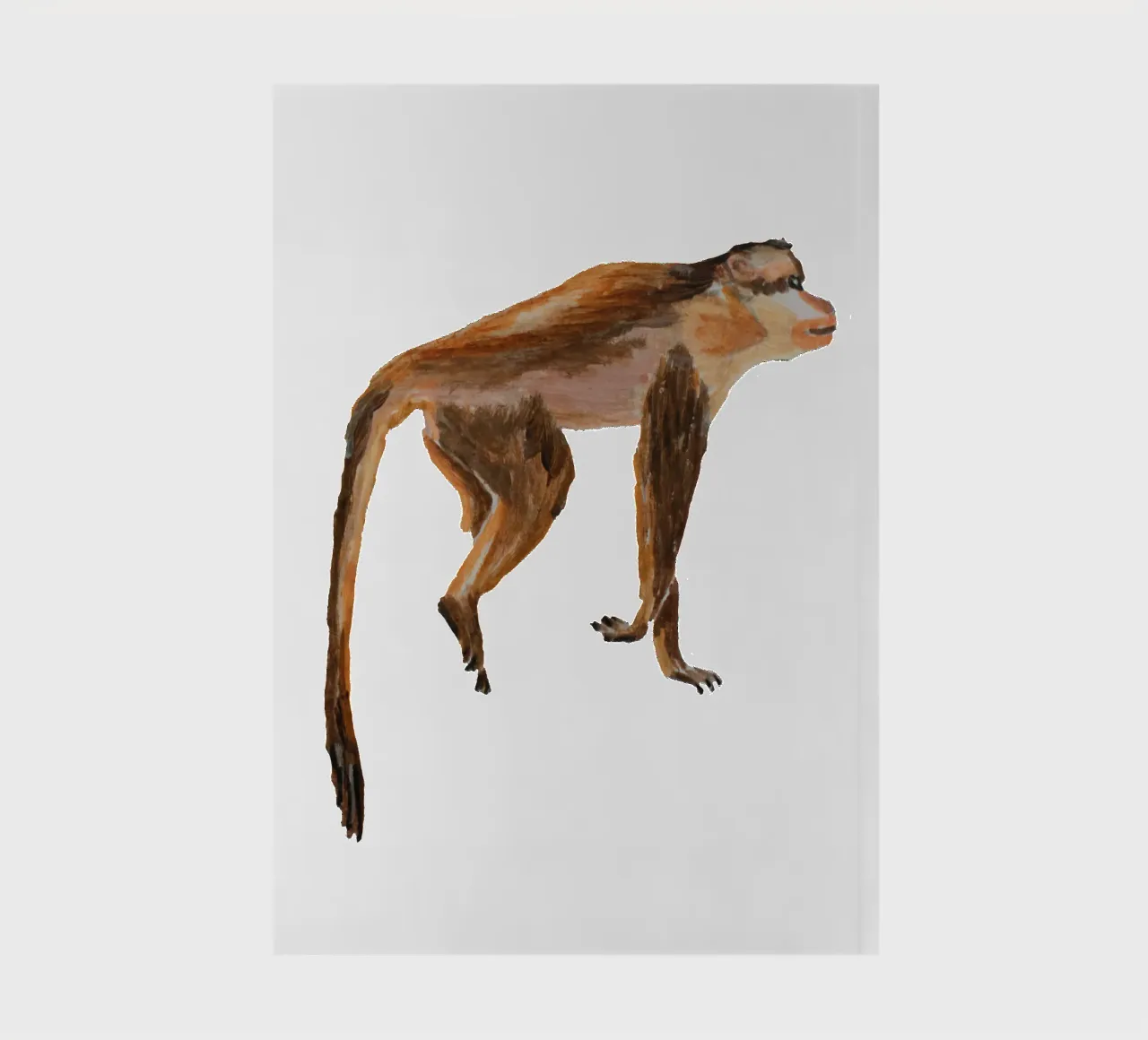 Monkey notebook by Femke Zwaan