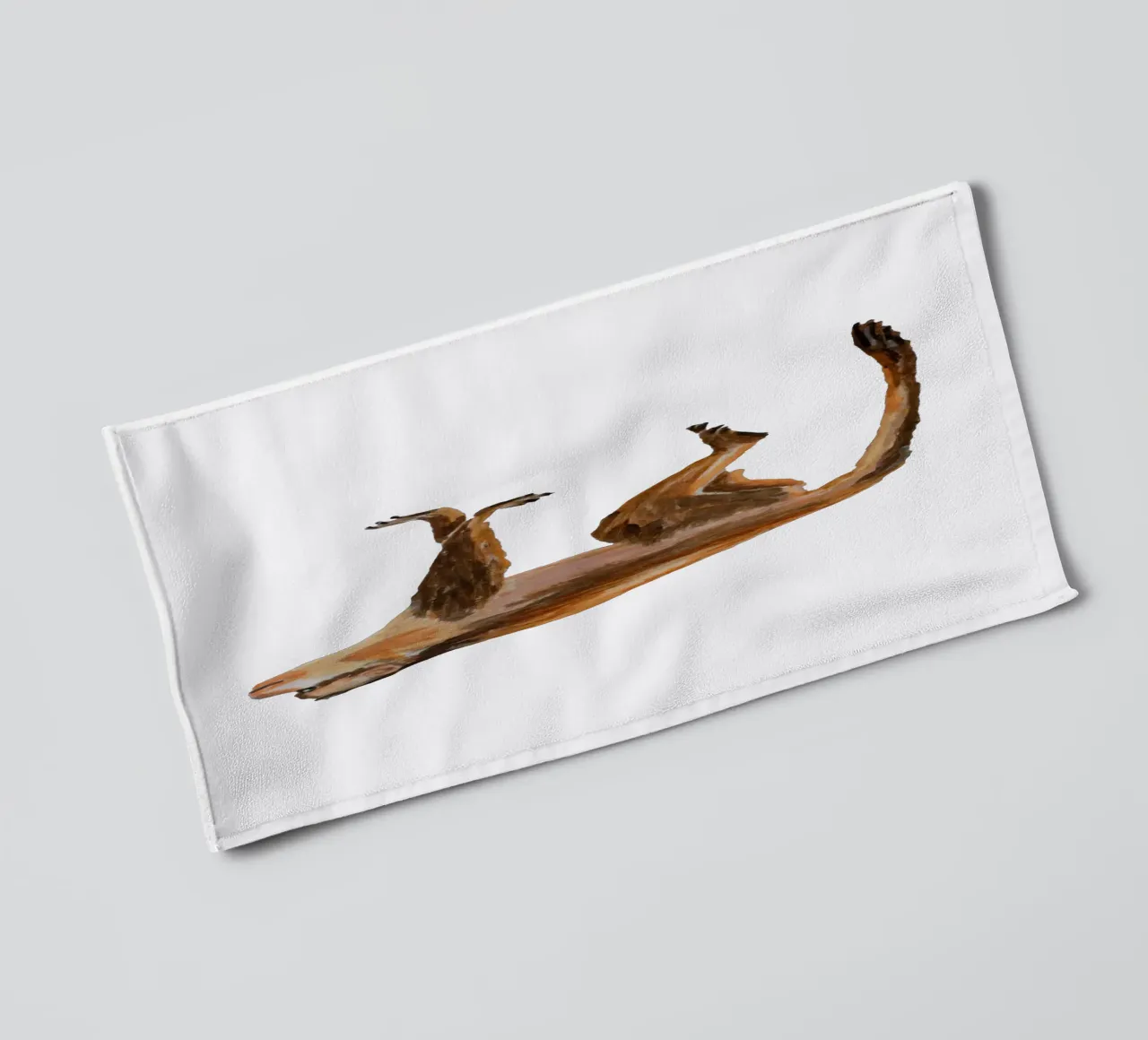 Monkey towel by Femke Zwaan