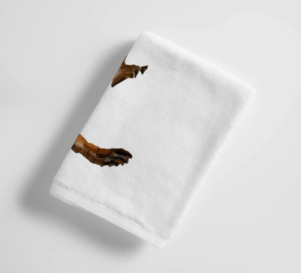 Monkey towel by Femke Zwaan