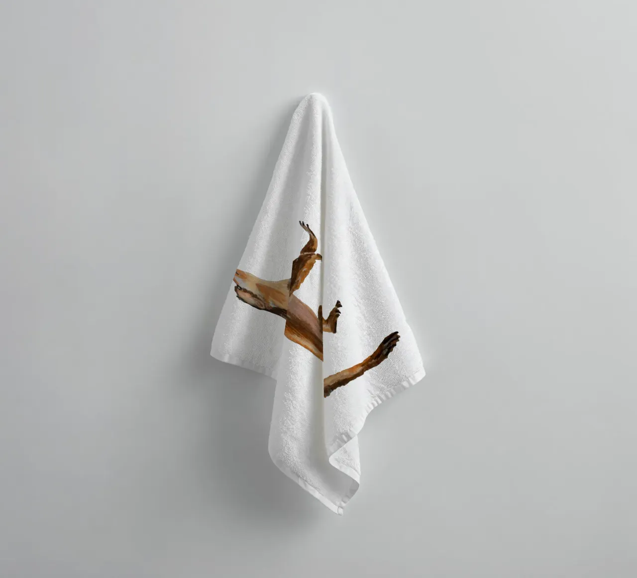 Monkey towel by Femke Zwaan