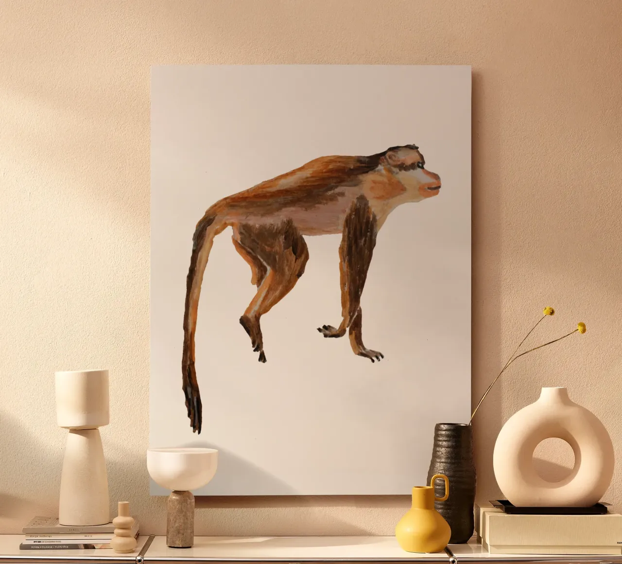 Monkey forex plate by Femke Zwaan