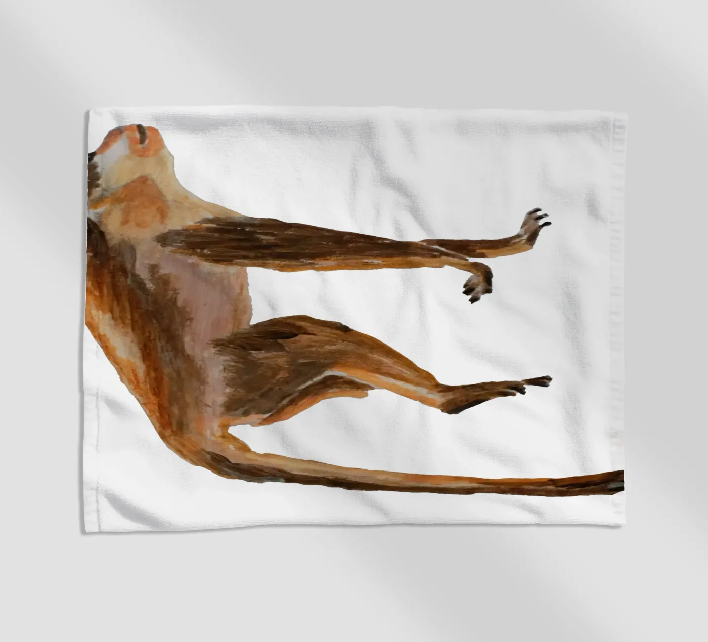 Monkey serviette de plage de Femke Zwaan