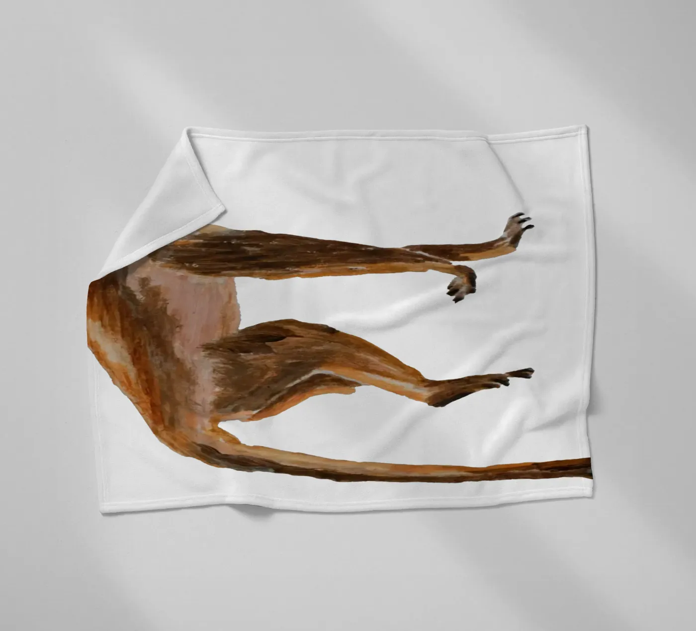 Monkey Fleecedecke von Femke Zwaan