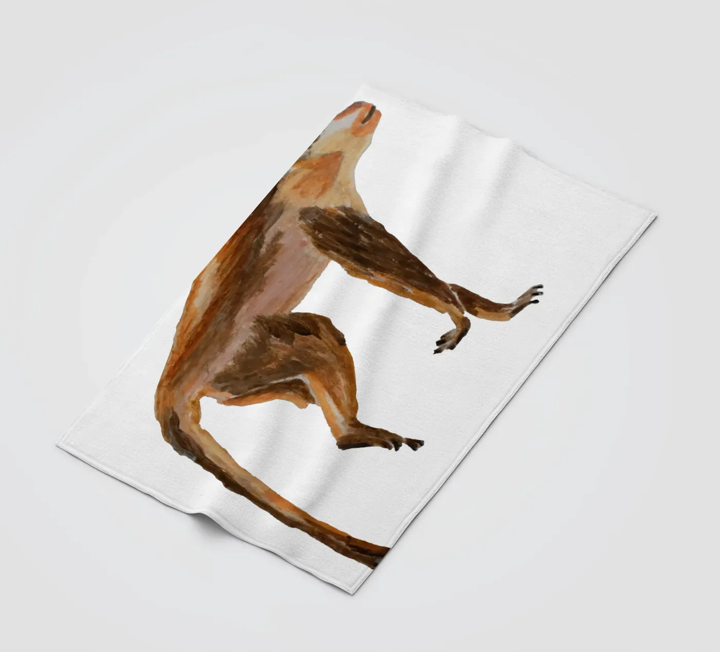 Monkey Fleecedecke von Femke Zwaan