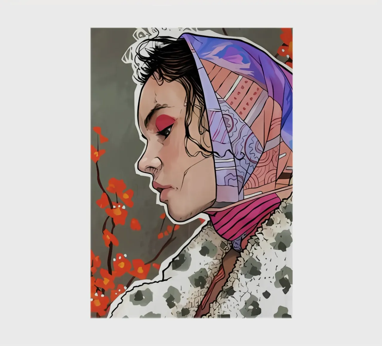 Minimalist Art Poster 618 notebook by ahmiaLodri