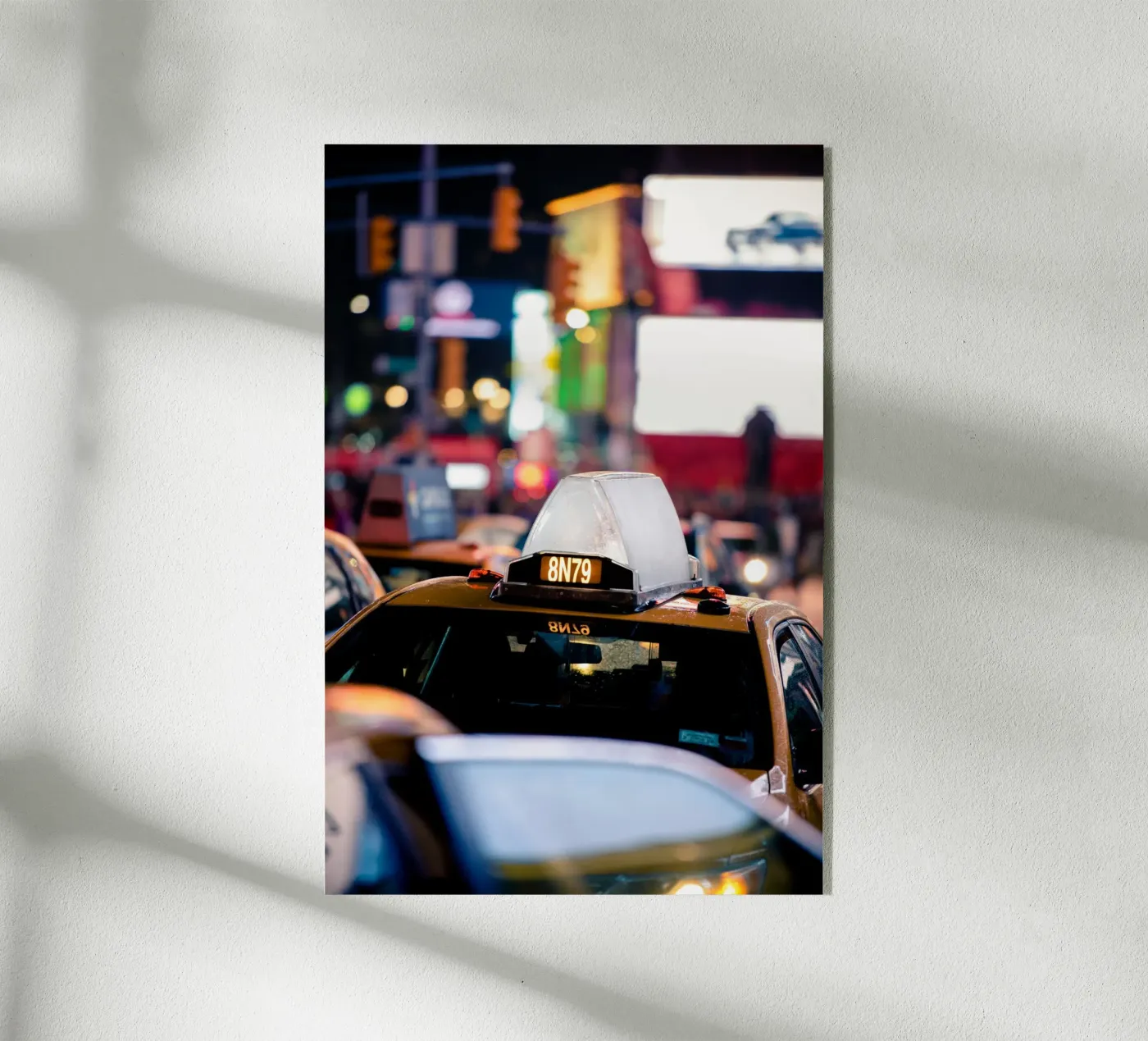 Times Square Bits plexiglas de Cordula Schaefer