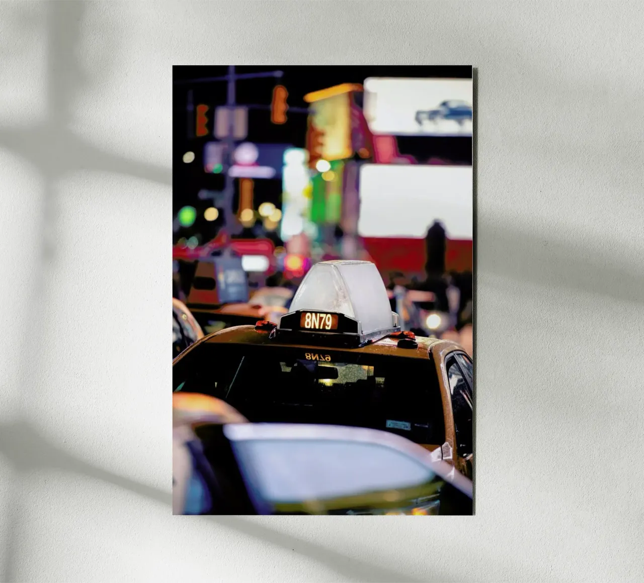 Times Square Bits alluminio dibond da Cordula Schaefer