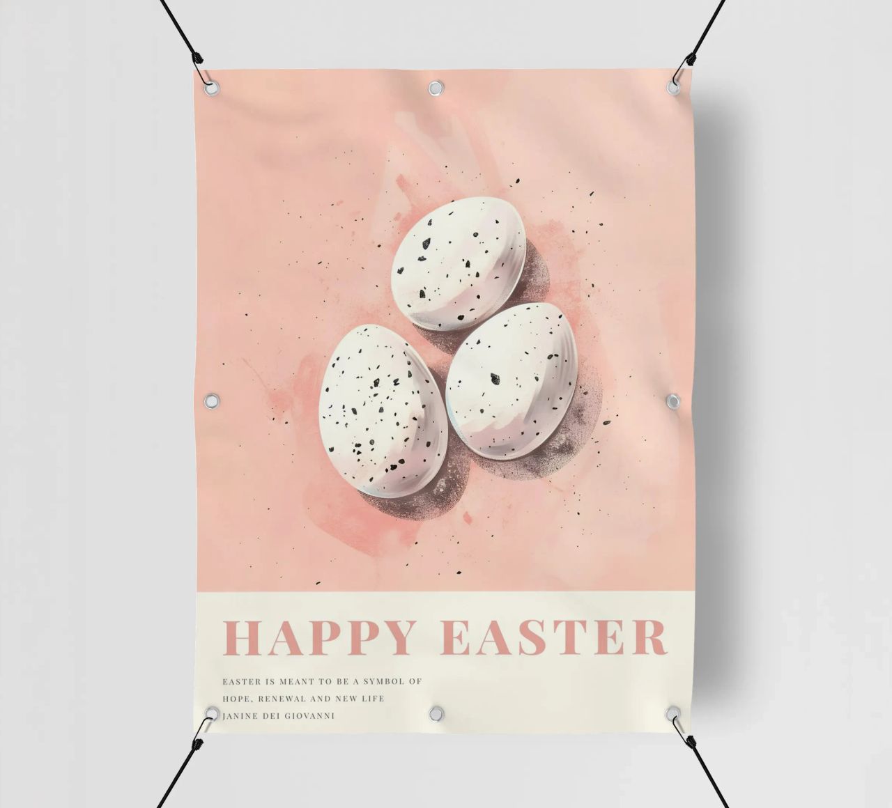 Happy Easter No 02 telo in pvc da treechild