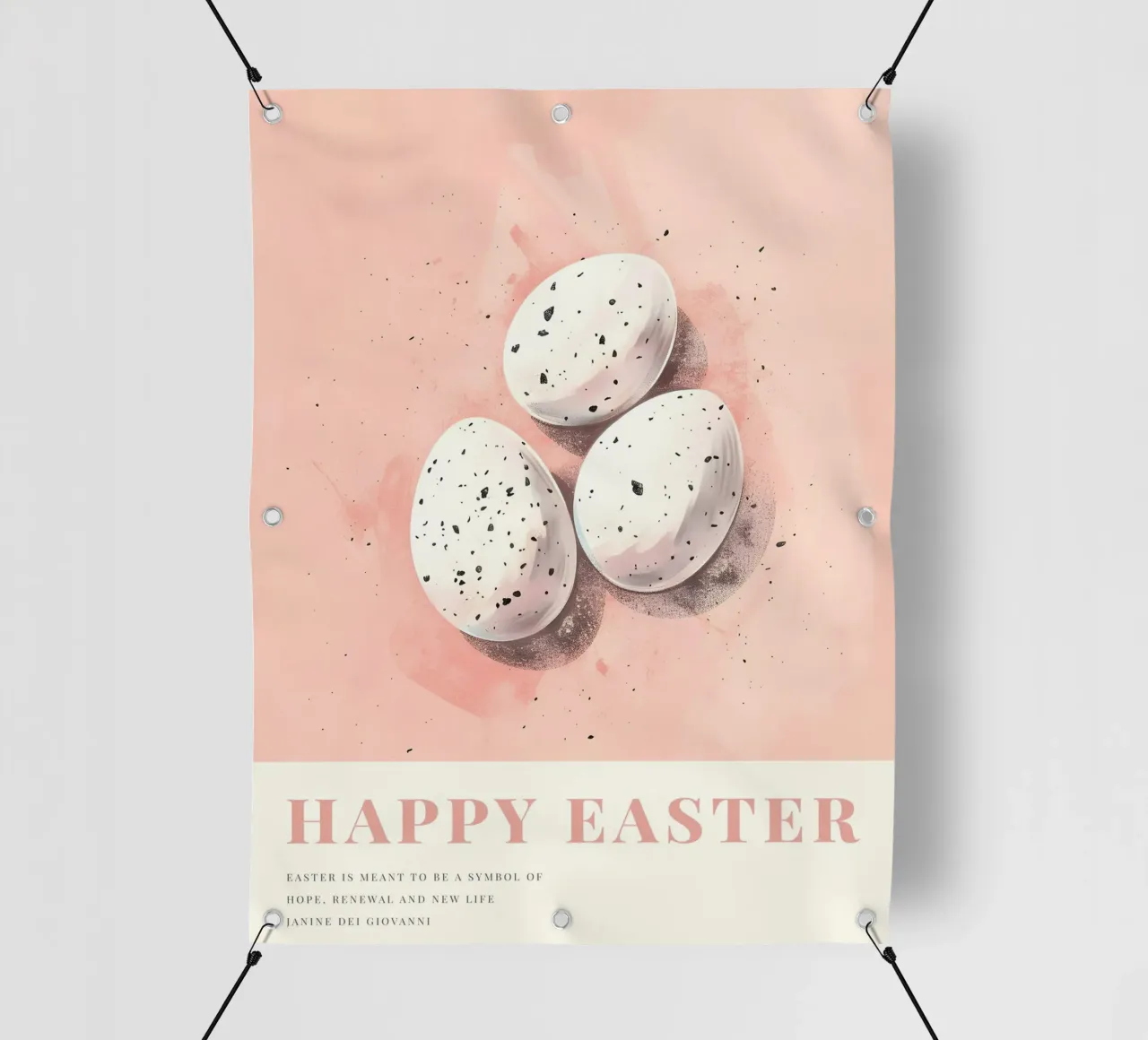 Happy Easter No 02 telo in pvc da treechild