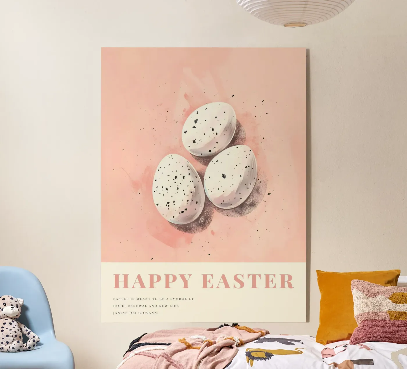 Happy Easter No 02 plexiglas de treechild