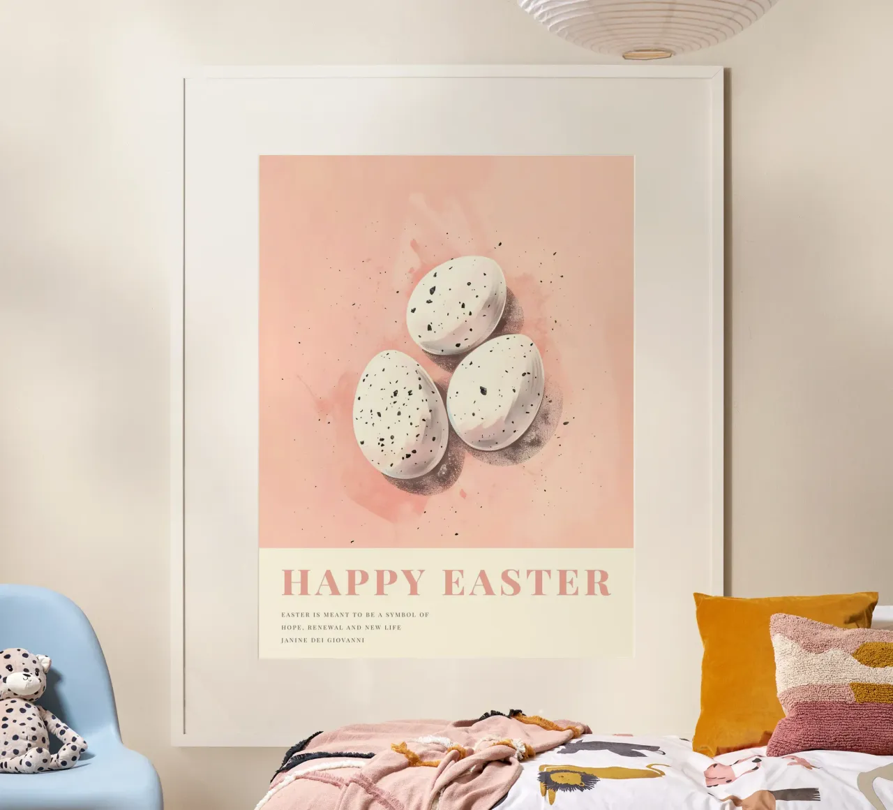 Happy Easter No 02 poster da treechild
