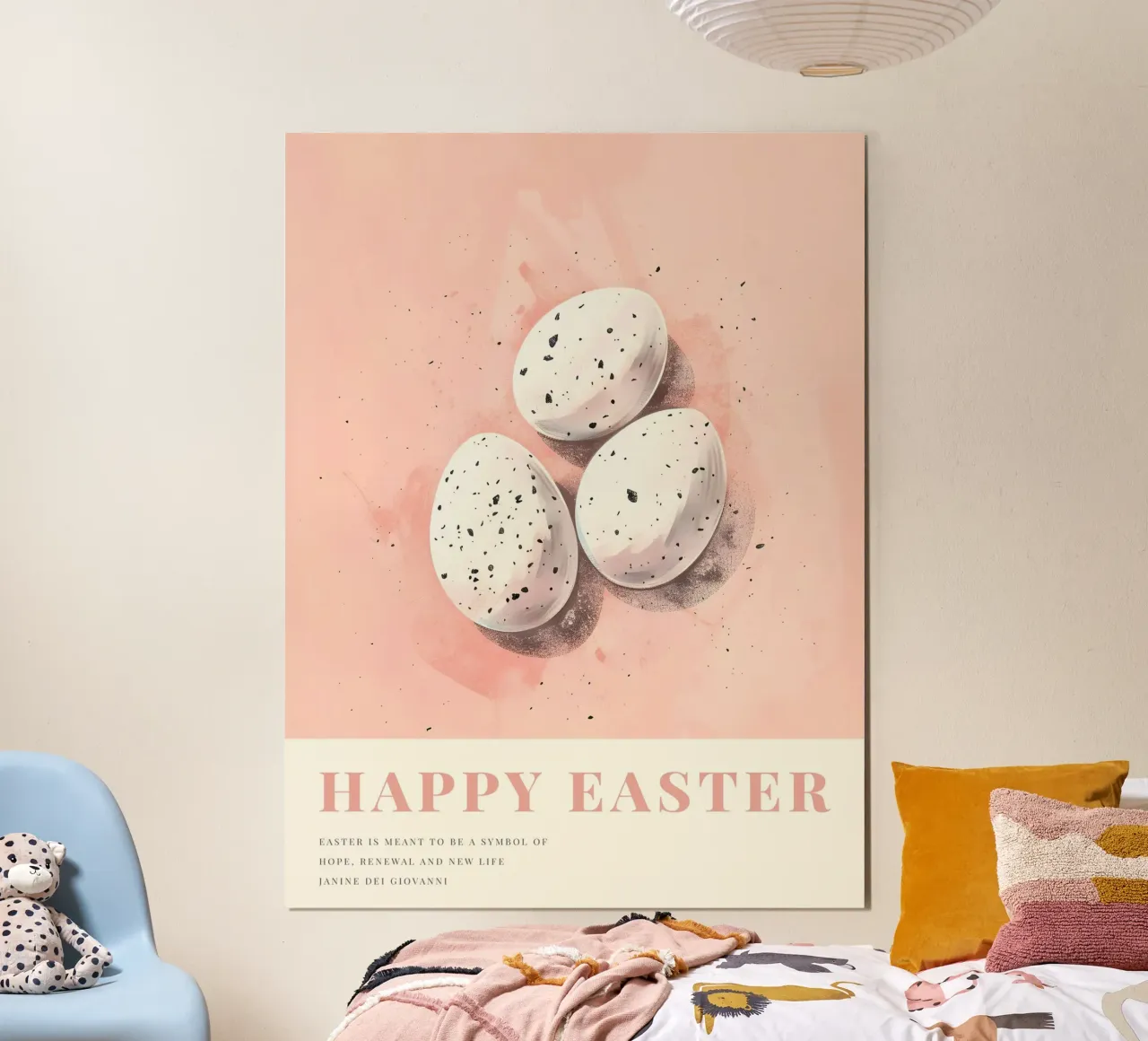 Happy Easter No 02 poster da treechild