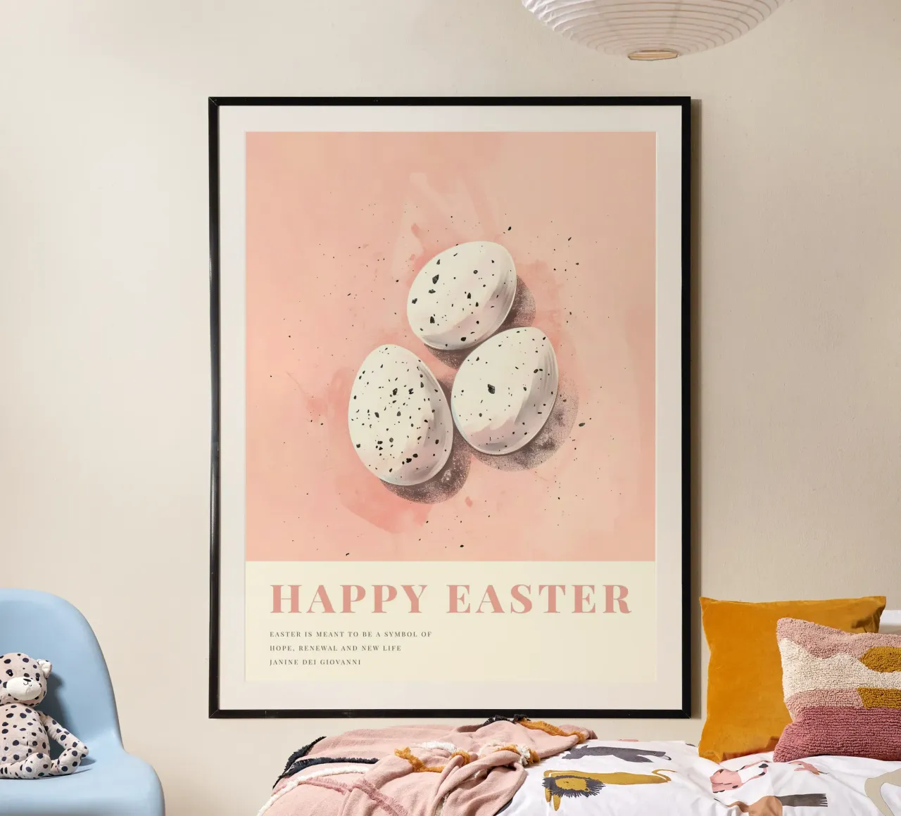 Happy Easter No 02 poster da treechild