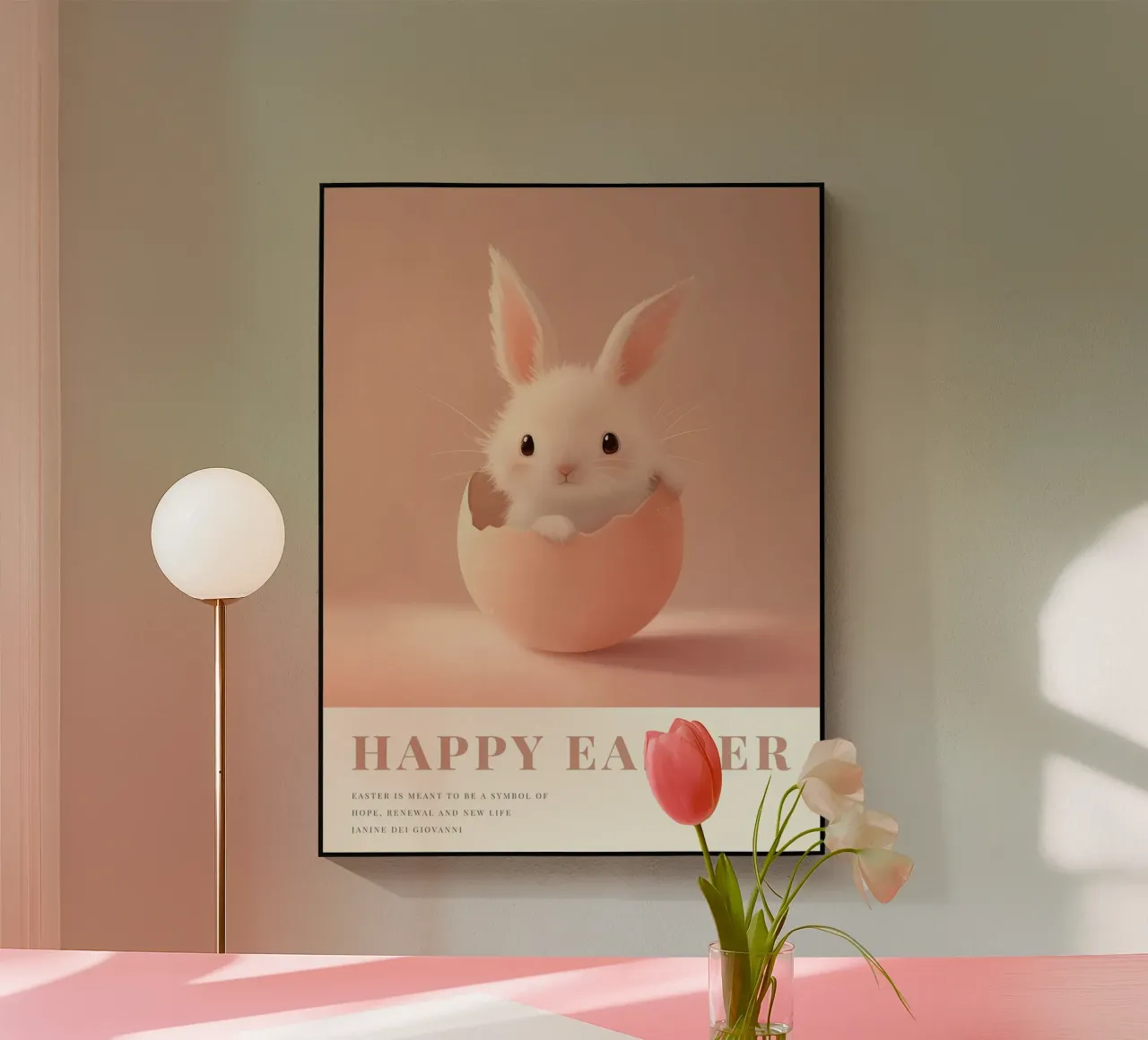 Happy Easter No 04 plexiglass da treechild