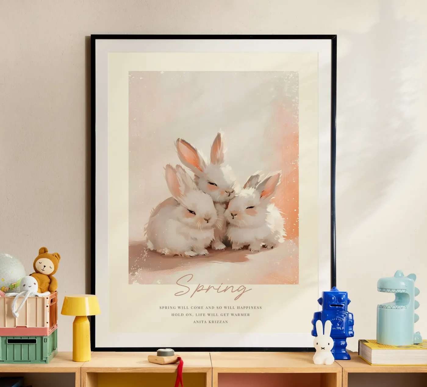 Happy Easter No 05 Poster von treechild