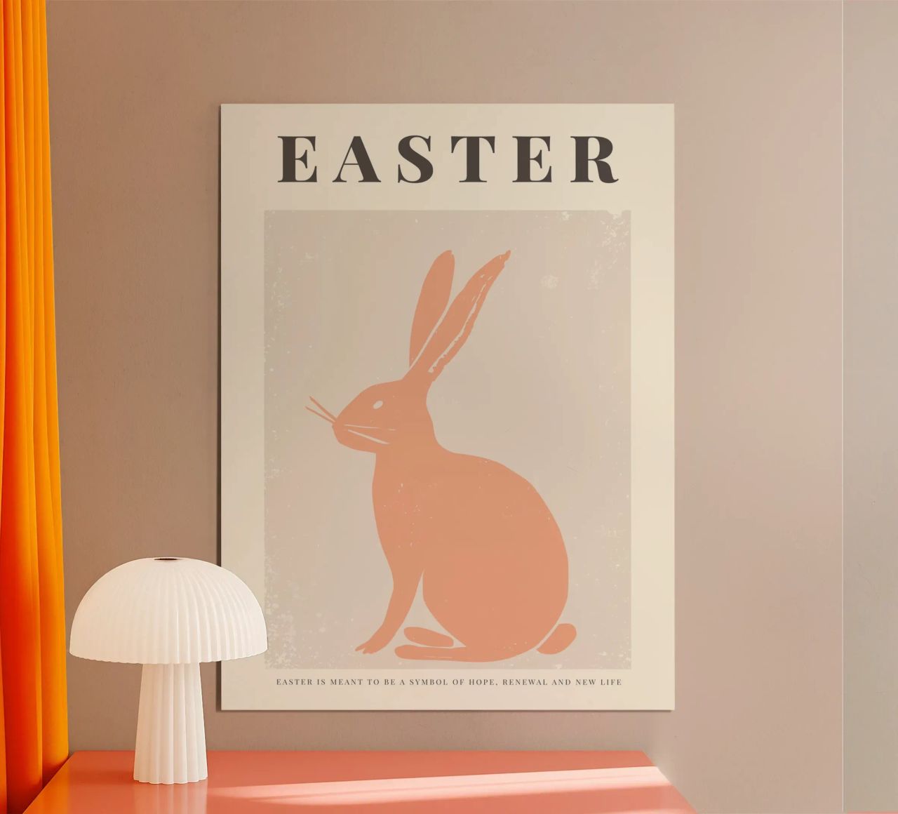 Happy Easter No 06 poster by treechild