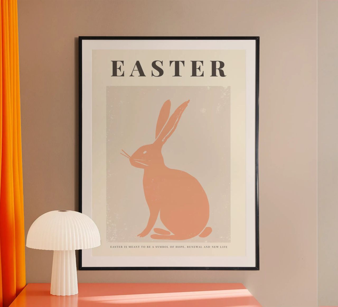 Happy Easter No 06 poster by treechild