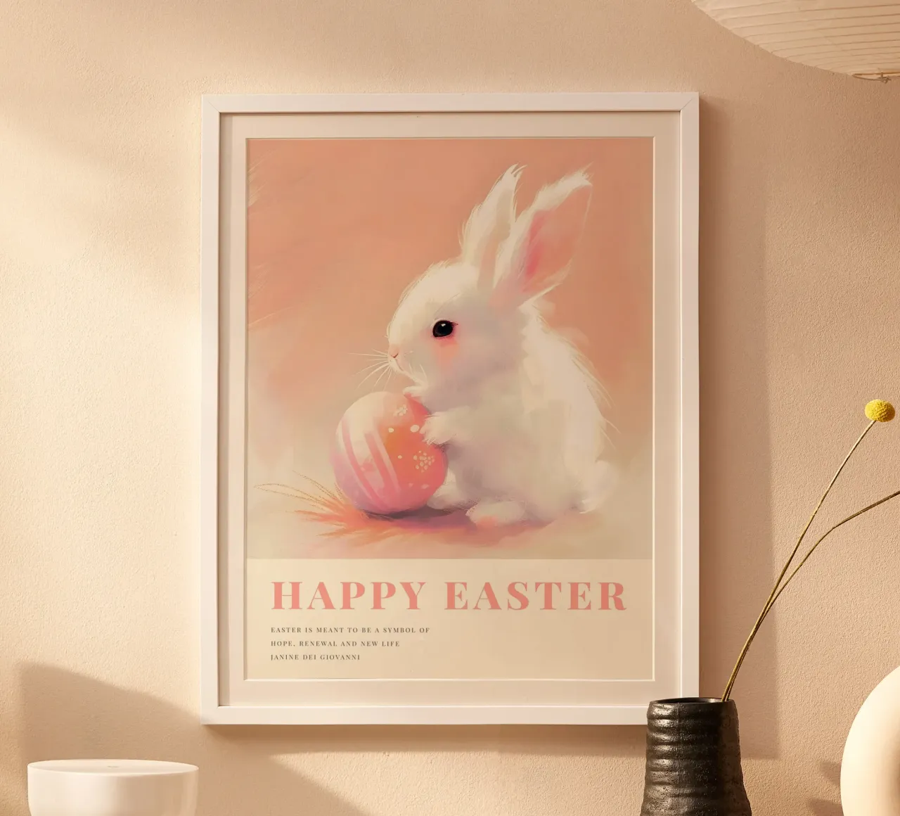 Happy Easter No 07 carta hahnemühle da treechild