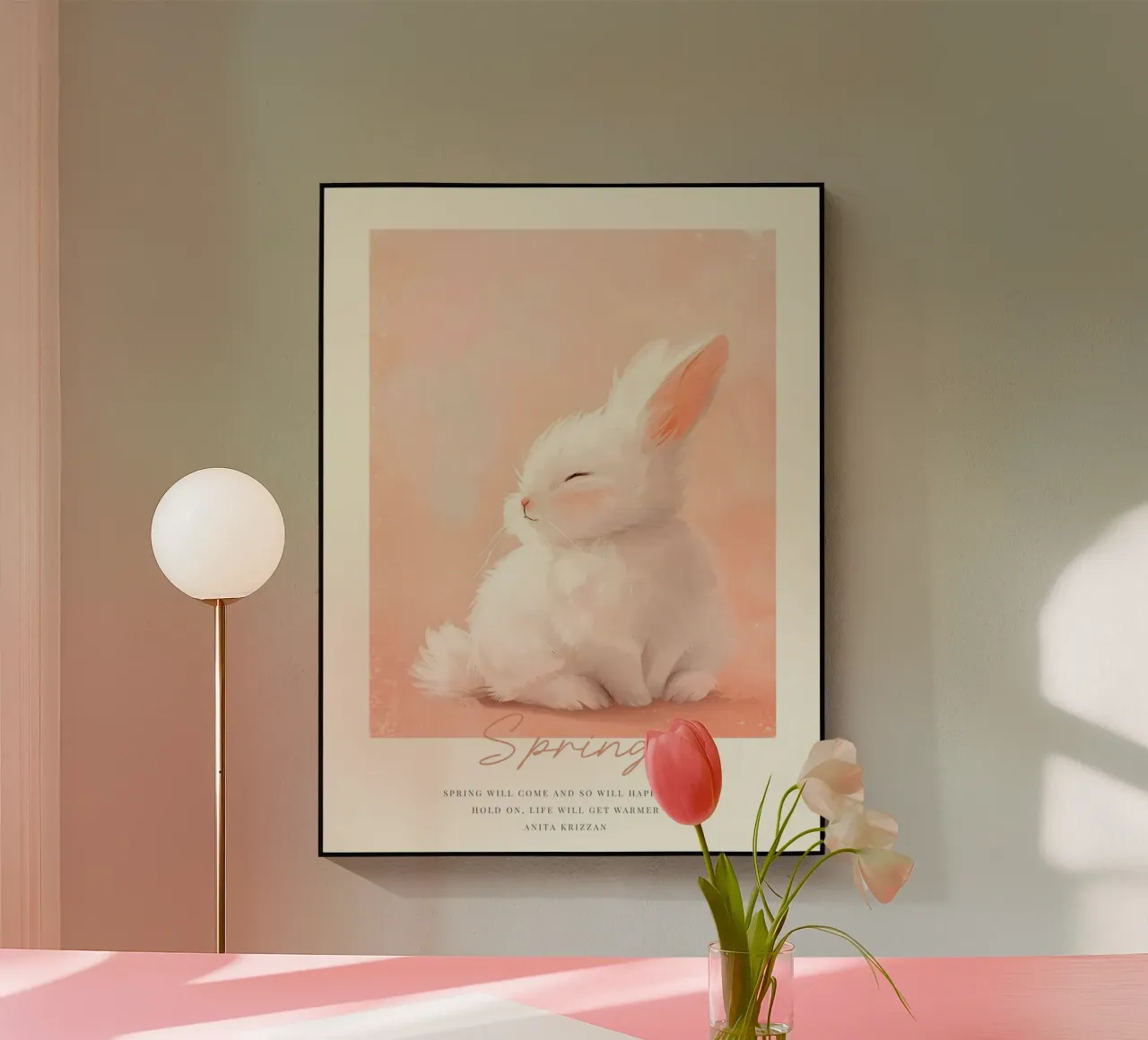 Happy Easter No 10 acrylic glass by treechild