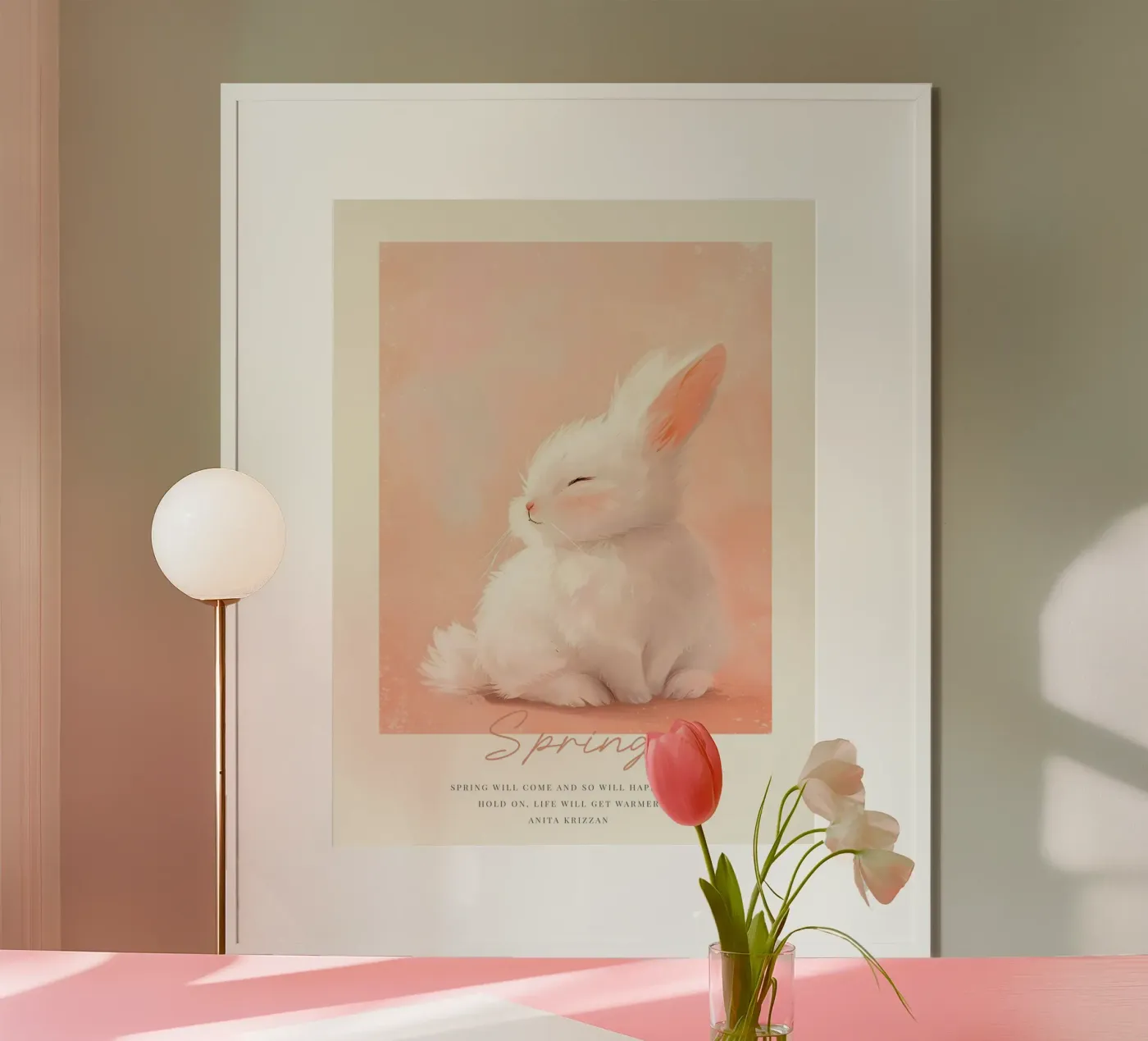 Happy Easter No 10 Poster von treechild