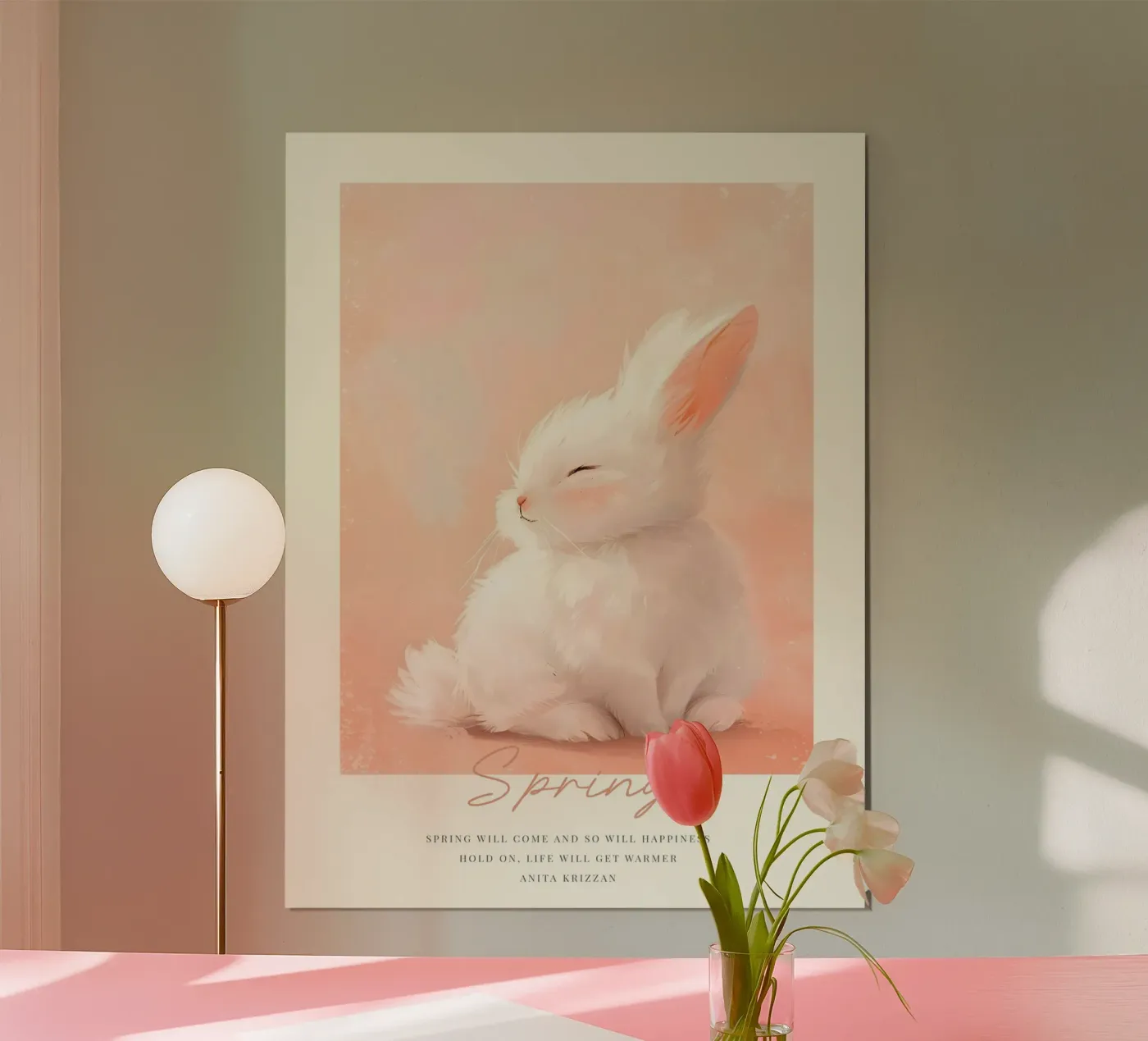 Happy Easter No 10 Poster von treechild