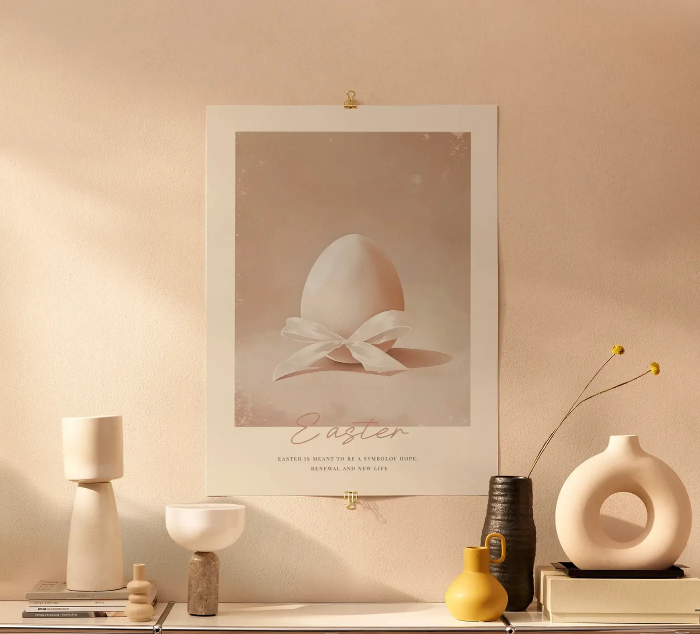 Happy Easter No 12 poster van treechild