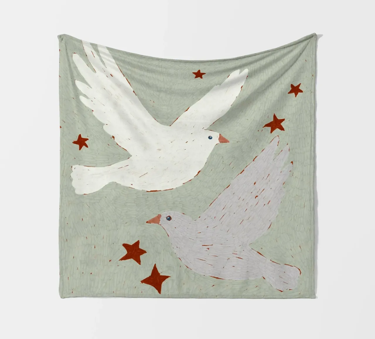Winged Dreams coperta in pile da treechild