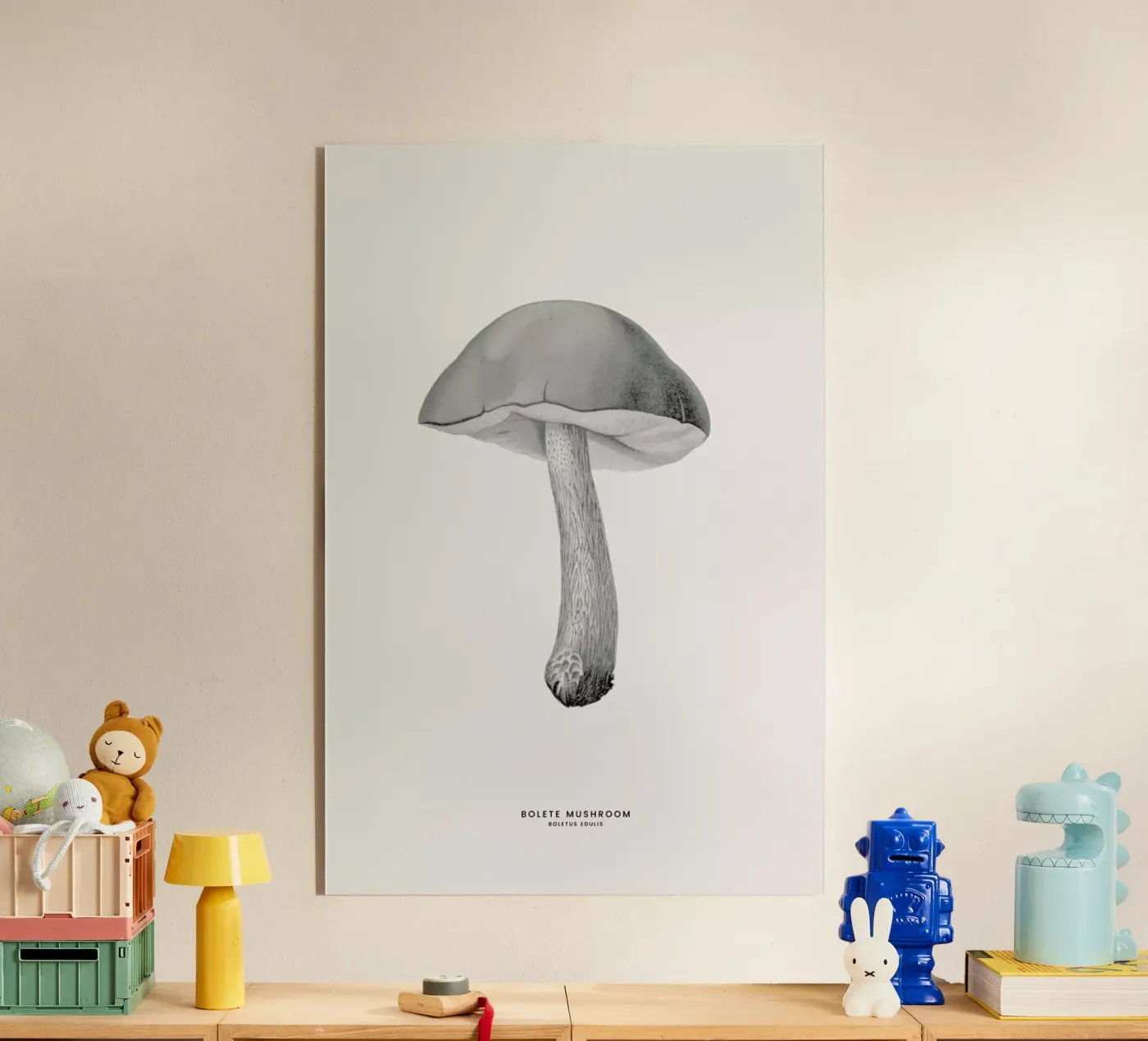 Bolete Mushroom plexiglass da Flora & Fauna