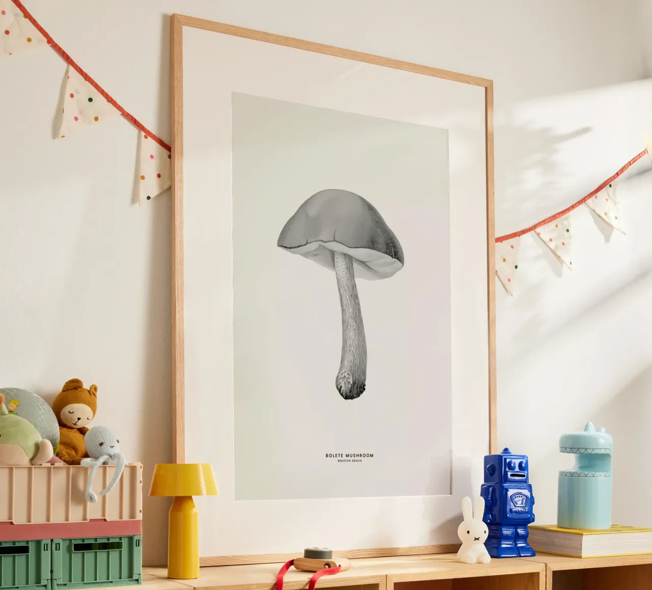 Bolete Mushroom poster by Flora & Fauna
