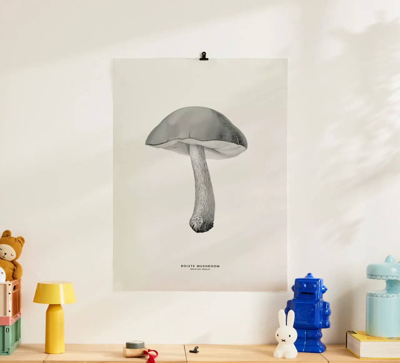 Bolete Mushroom poster by Flora & Fauna