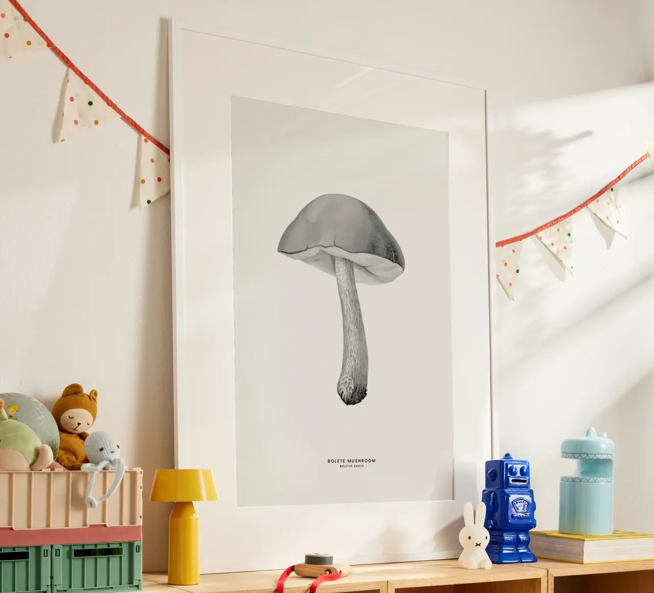 Bolete Mushroom poster by Flora & Fauna
