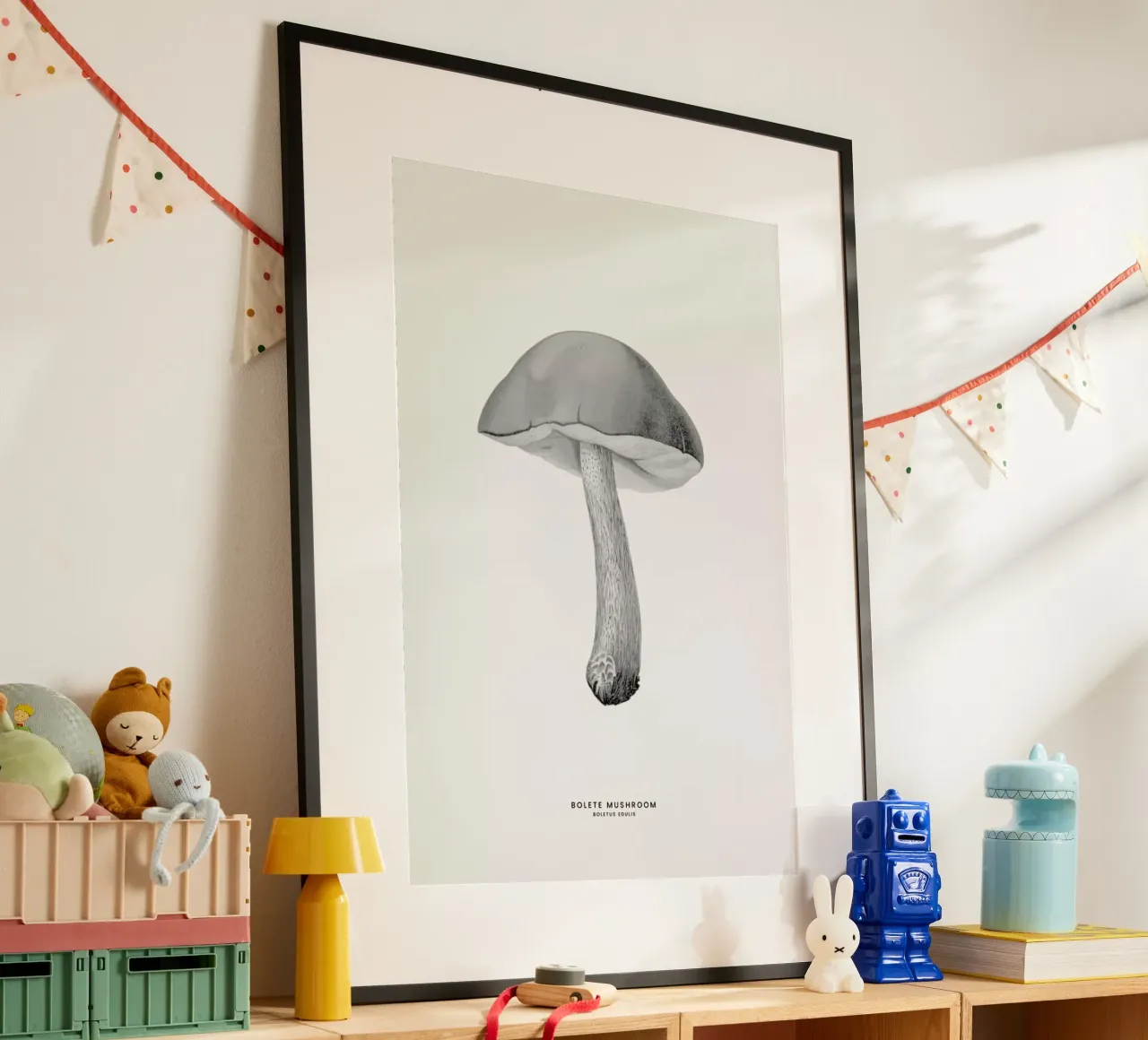Bolete Mushroom poster by Flora & Fauna