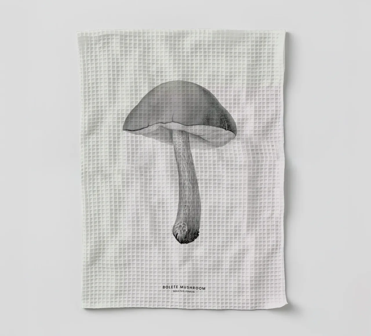 Bolete Mushroom tea towel by Flora & Fauna