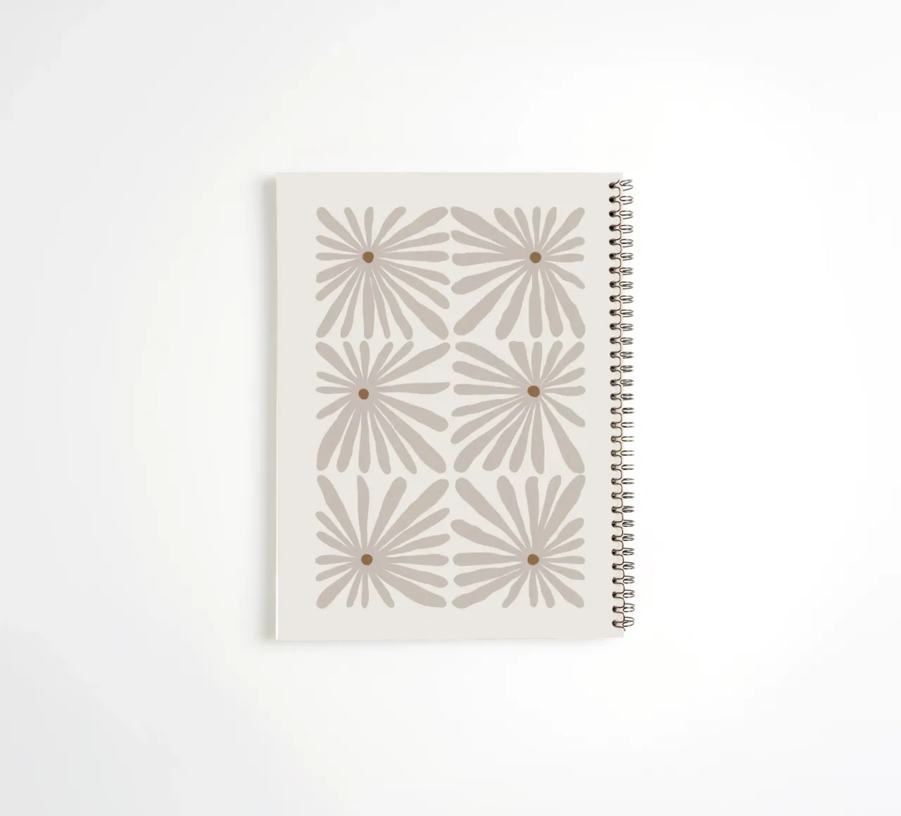 Lazy Daisies #2 spiral notebook by Alisa Galitsyna