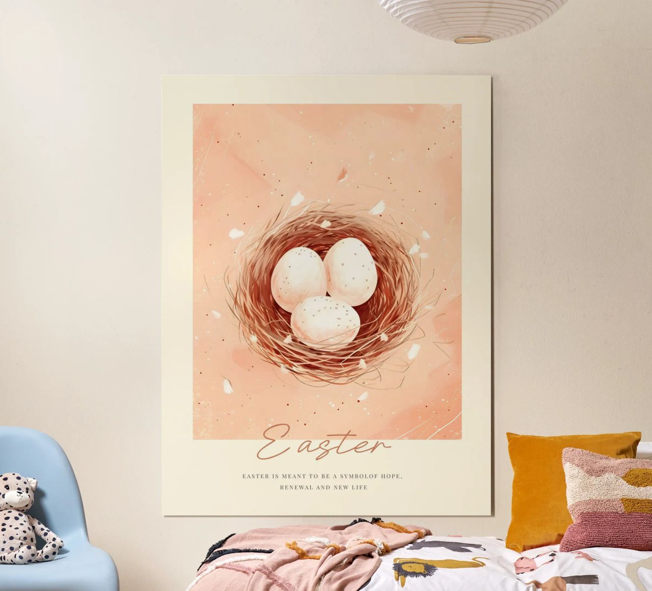 Happy Easter No 17 poster by treechild