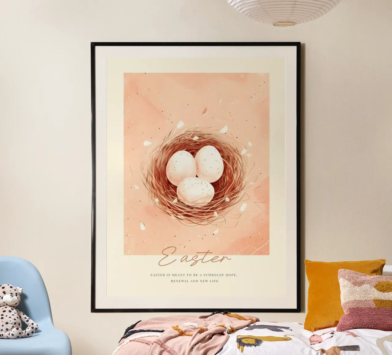 Happy Easter No 17 poster by treechild