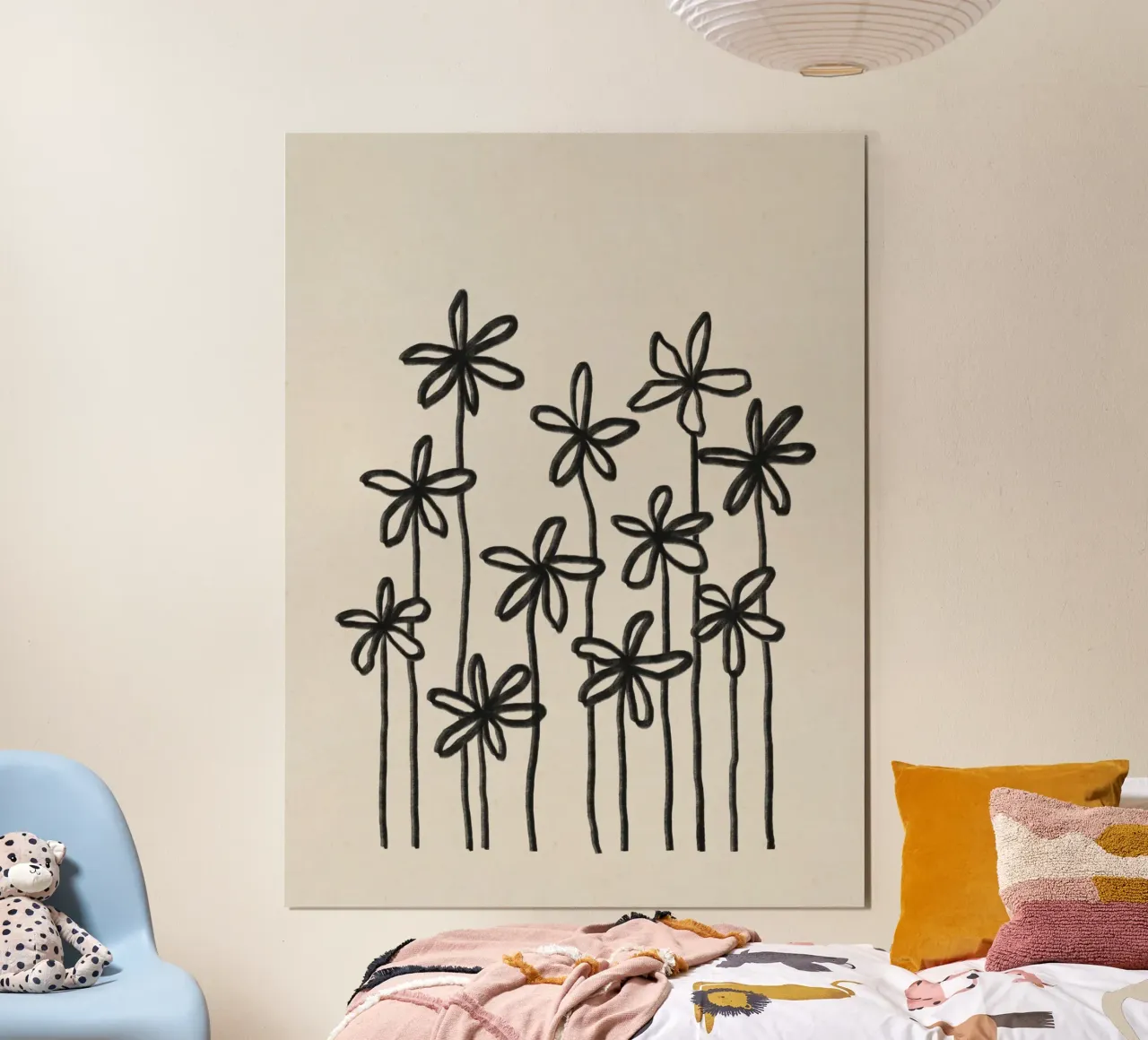 Un campo di fiori poster da Alisa Galitsyna