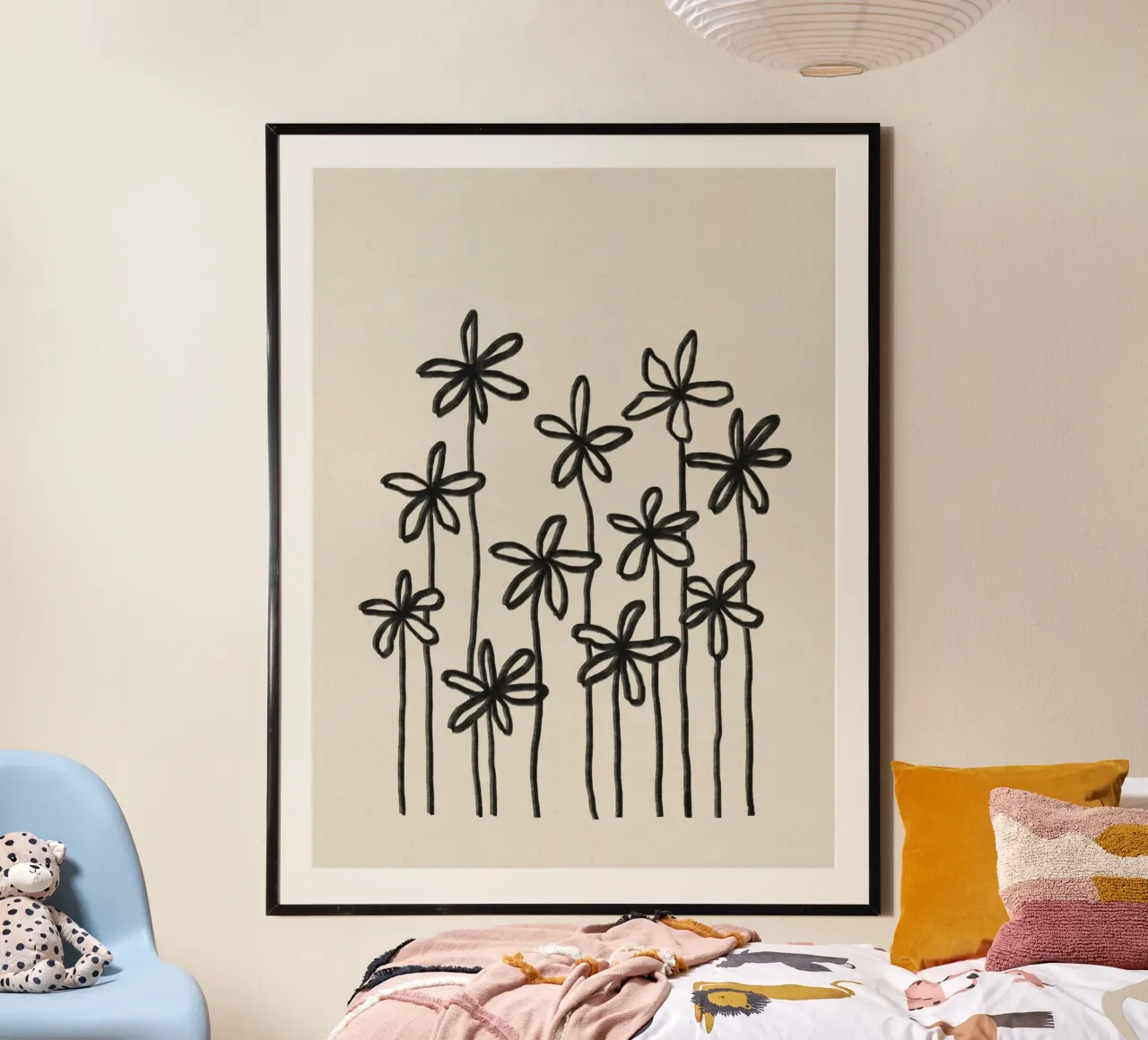Un campo di fiori poster da Alisa Galitsyna