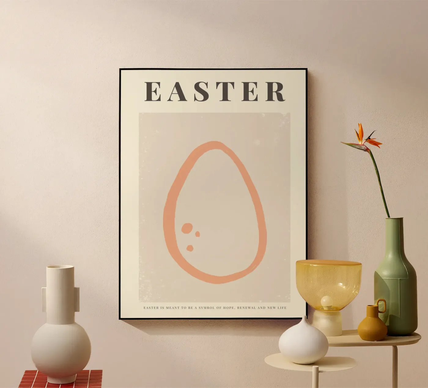 Happy Easter No 18 plexiglas de treechild